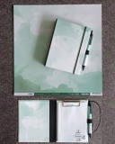 Kreativ Set 84 - Mini Klemmbuch "vert foret"